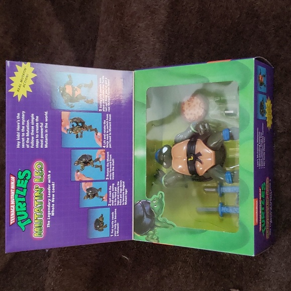 SOLD .... MUTANT NINJA MUTATIN LEO TURTLES..The Legendary Leader. - Picture 3 of 4